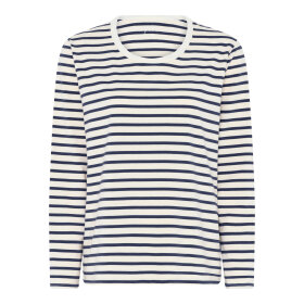 FRAU - DEEP NAVY STRIPE PANAMA LOOSE