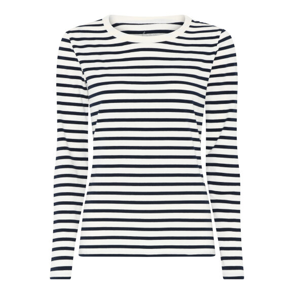 FRAU - DARK NAVY STRIPE LUCCA COTTO