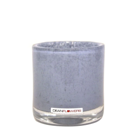 HÅNDPLUKKET - PASTEL BLUE UNIKA GLAS