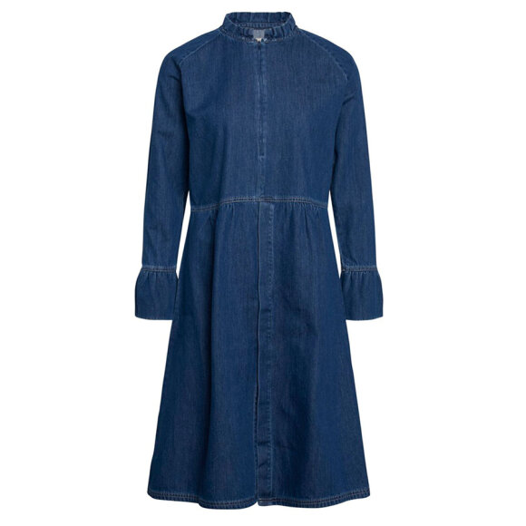 MADS NØRGAARD - SAR SEA SOFT DENIM DUPINA DRES