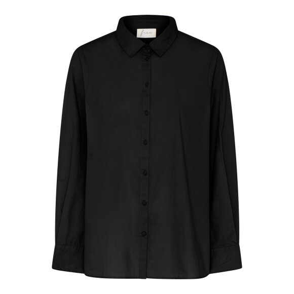 FRAU - BLACK DHAKA LS SHIRT
