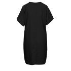 ONE TWO LUXZUZ - BLACK HELINIA DRESS