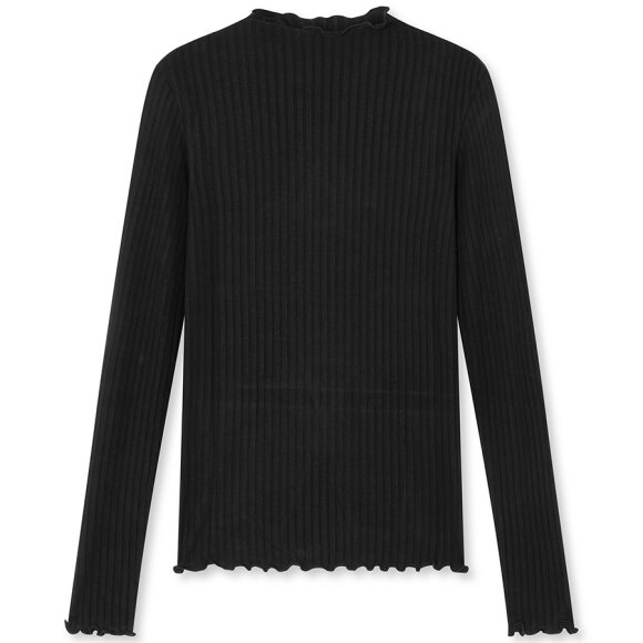 MADS NØRGAARD - BLACK 5X5 SOLID TRUTTE TEE FAV