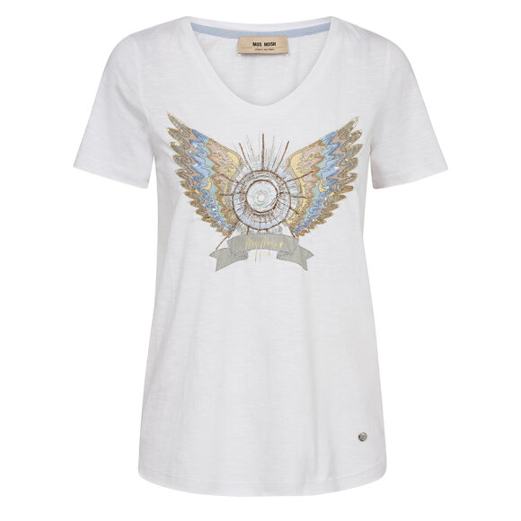 MOS MOSH - WHITE MMGETHI DECO TEE