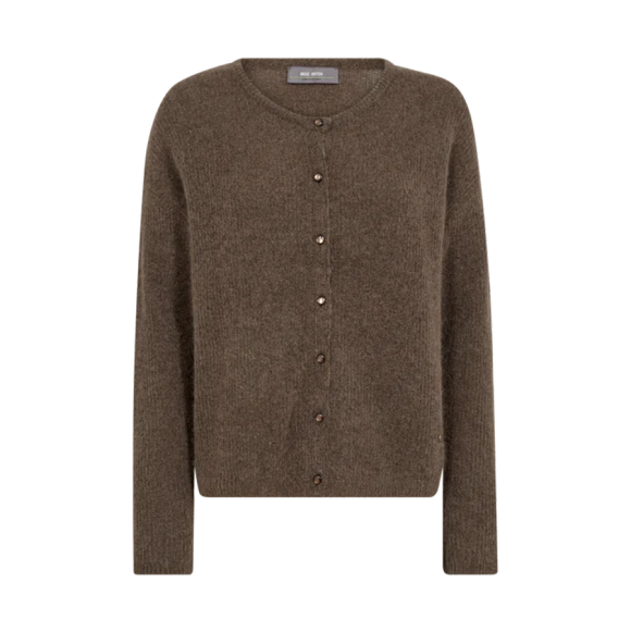 MOS MOSH - PINE BARK MMALMMINE KNIT CARDI