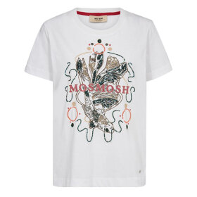 MOS MOSH - WHITE MMHALLIN O-SS DECO TEE