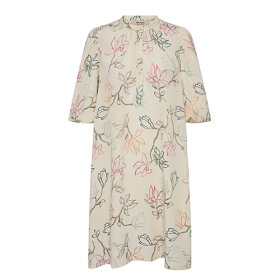 MOS MOSH - ECRU MMIQALA LEAVY DRESS