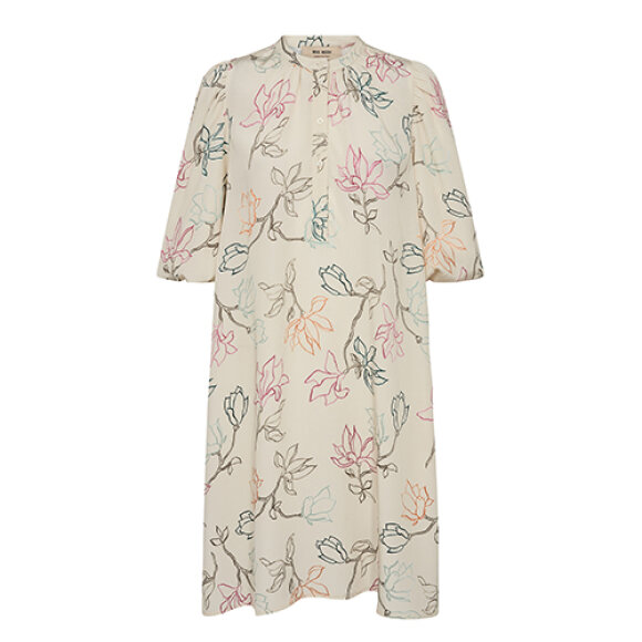 MOS MOSH - ECRU MMIQALA LEAVY DRESS