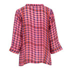 PEACE HEART JOY - CHECK SOPHIE SHIRT