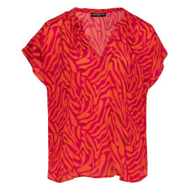 PEACE HEART JOY - ZEBRA MARIETTA TOP