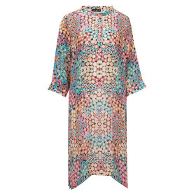 PEACE HEART JOY - PALE MULTI JENNIFER DRESS