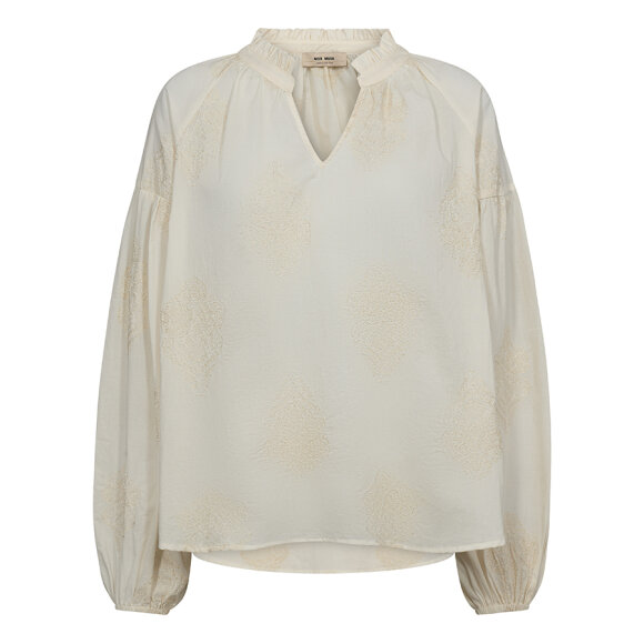 MOS MOSH - ECRU MMASHI VOILA BLOUSE