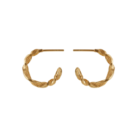 PERNILLE CORYDON - Dancing Wave Hoops size 20 mm