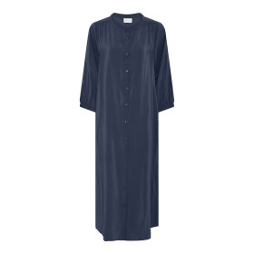 FRAU - DARK NAVY BARI VISCOSE NARROW