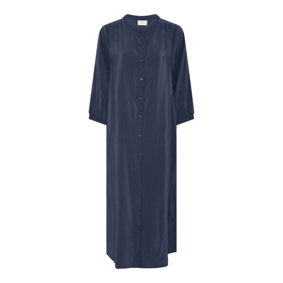 FRAU - DARK NAVY BARI VISCOSE NARROW