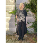 LISELOTTE HORNSTRUP - BLACK AURA TEE
