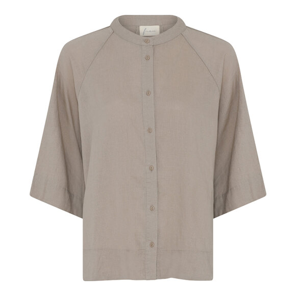FRAU - PURE CASH ABU DHABI LINEN SHIR