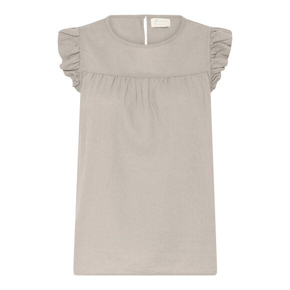 FRAU - PURE CASH STOCKHOLM LINEN TOP