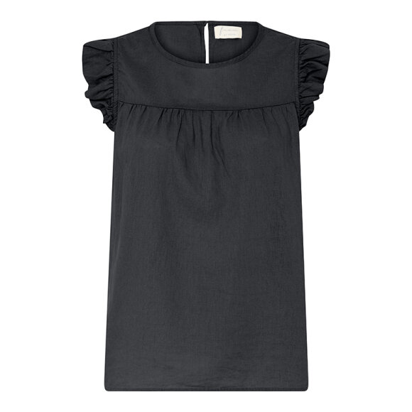 FRAU - PHANTOM STOCKHOLM LINEN TOP