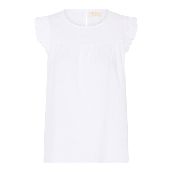 FRAU - BRIGHT WHITE STOCKHOLM LINEN T
