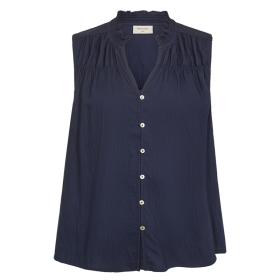 FREEQUENT - NAVY BLAZER FQALLY-BLOUSE