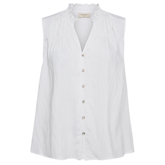 FREEQUENT - BRILLIANT WHITE FQALLY-BLOUSE