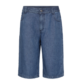 FREEQUENT - MED BLUE DENIM FQCINDA-SHORTS