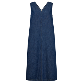 FREEQUENT - MED BLUE DENIM FQLISEA-DRESS
