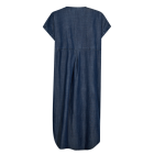 FREEQUENT - MED BLUE DENIM FQRENNA-DRESS