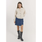 FREEQUENT - MED BLUE DENIM FQLORI-SKIRT