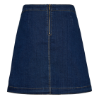 FREEQUENT - MED BLUE DENIM FQLORI-SKIRT