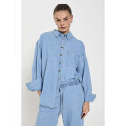 FREEQUENT - LIGHT BLUE DENIM FQLISEA-SHIRT