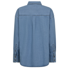 FREEQUENT - LIGHT BLUE DENIM FQLISEA-SHIRT