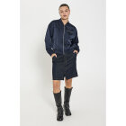 FREEQUENT - DARK BLUE DENIM FQHAPPY-SKIRT