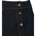 FREEQUENT - DARK BLUE DENIM FQHAPPY-SKIRT