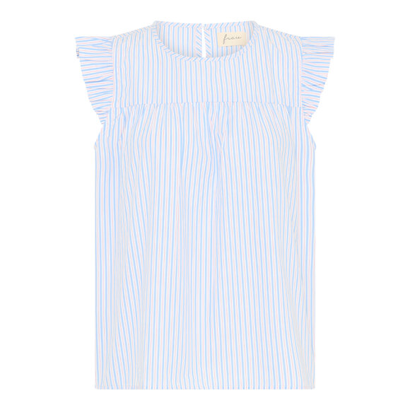 FRAU - BLUE CAMEO STRIPE STOCKHOLM TO