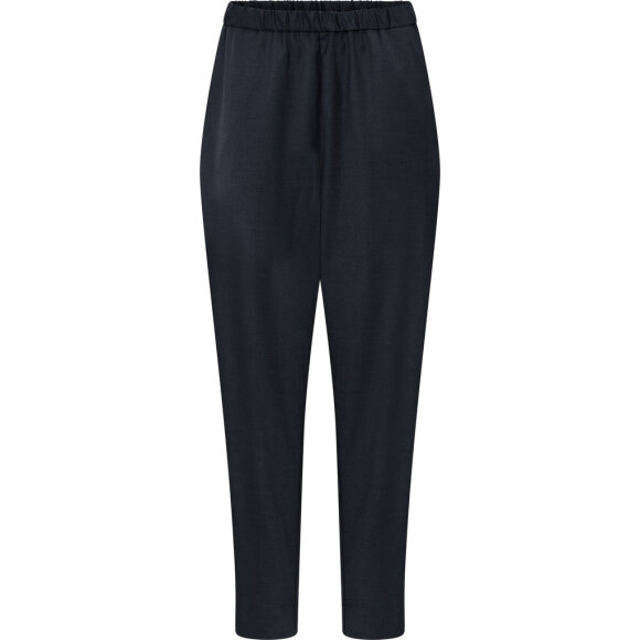 FRAU - DARK NAVY MANILA WOOL ANKLE PA