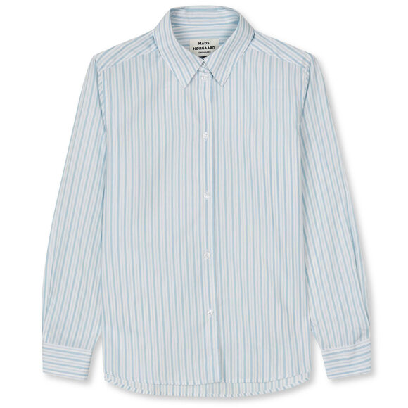 MADS NØRGAARD - PIN/CASH BLUE POPLINDA CRANE