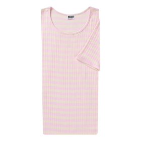 NØRGAARD PÅ STRØGET - ROSE/ECRU SHORT SLEEVE BROADWA