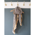 CRAFT SISTERS - BLUE BAGRU SCARF