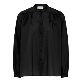 FRAU - BLACK FLORENCE LS SHIRT