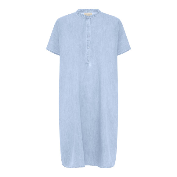 FRAU - LIGHT BLUE DENIM SEOUL SS DRES