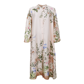 BLACK COLOUR - CHAMPAGNE BCZENNIA FLOWER DRES