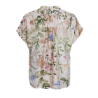 BLACK COLOUR - CHAM FLOWER BCZENNIA BLOUSE