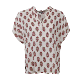 BLACK COLOUR - NOBLE ROSE BCSTELLA SS BLOUSE