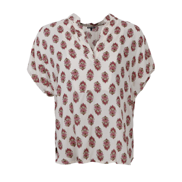 BLACK COLOUR - NOBLE ROSE BCSTELLA SS BLOUSE