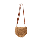 BLACK COLOUR - NATURE BCCROCHET MINI BAG