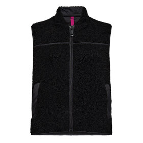 MOS MOSH - BLACK MMROWE TEDDY WAISTCOAT