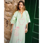SISSEL EDELBO - PATINA GREEN BELMA DRESS