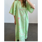 SISSEL EDELBO - PATINA GREEN BELMA DRESS